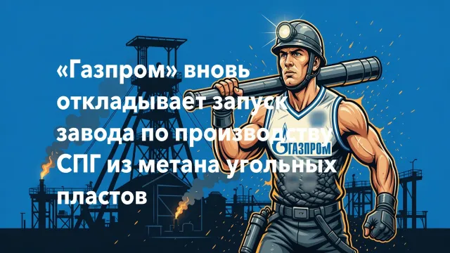 СПГ-завод «Газпрома» снова откладывается. Кузбасский метан ждет 2028-го